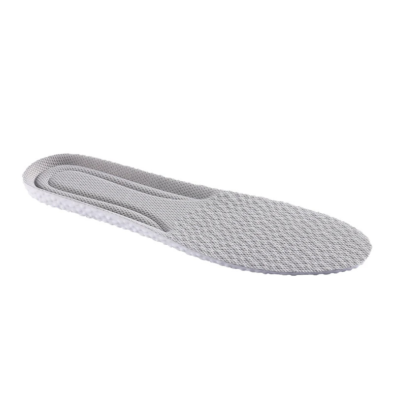 Wholesale High Elastic PU Popcorn Pellet Mesh Sports & Comfort Insoles Soft Sponge Insoles