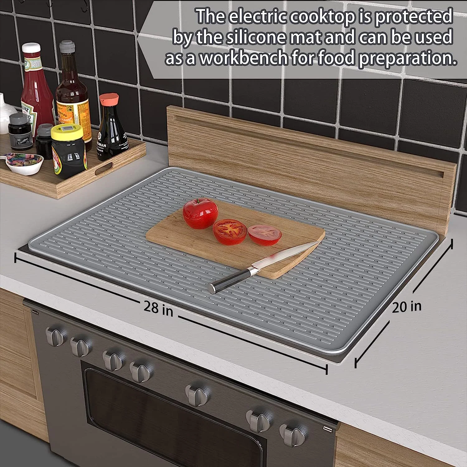 2025 Cover Burner Guard Splatter Stovetop Oven Kitchen Spills Nonstick