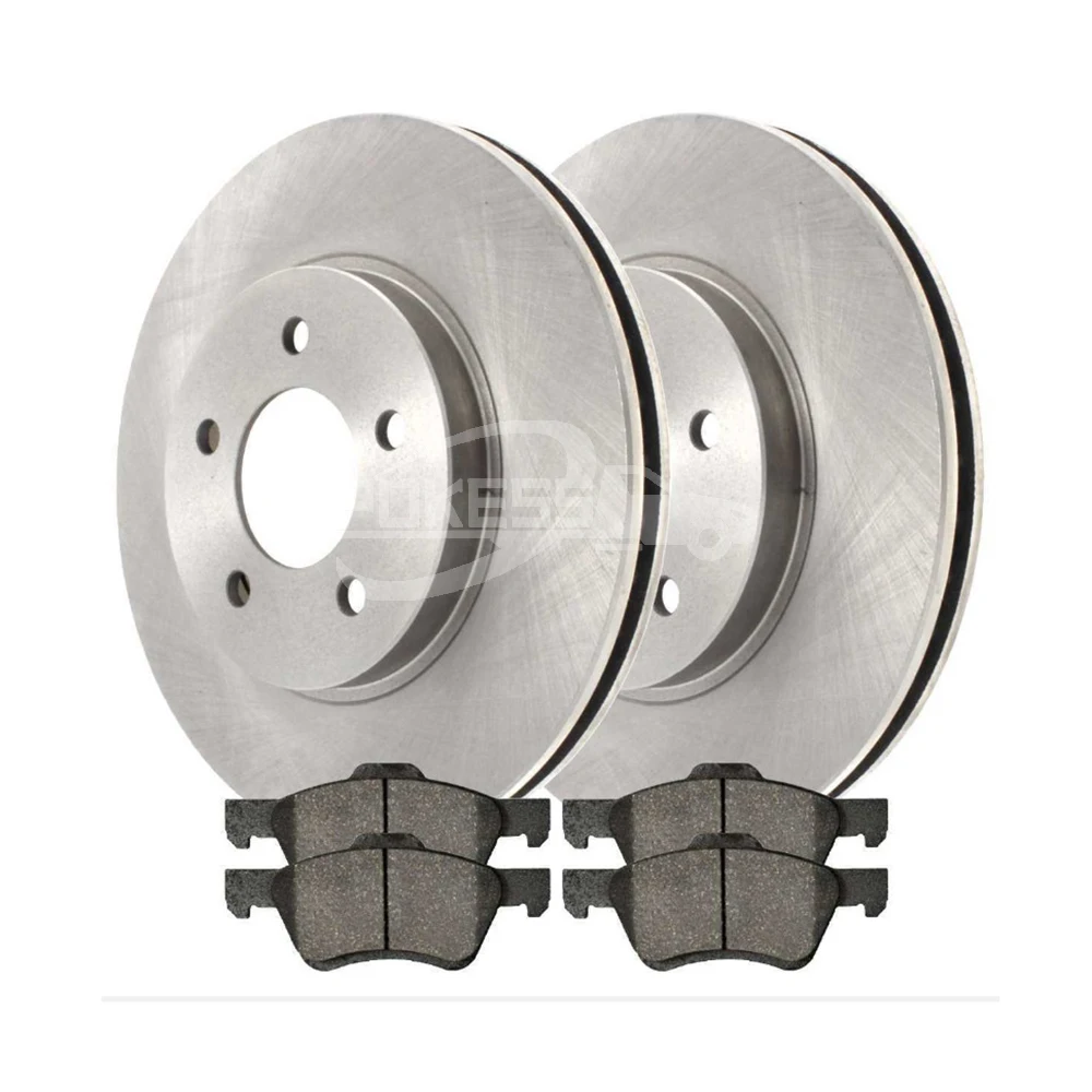 POKESS China Brake Disc 5L8Z1125AA AL8Z1125A 2U2Z1V125GA Front Brake D... — 3