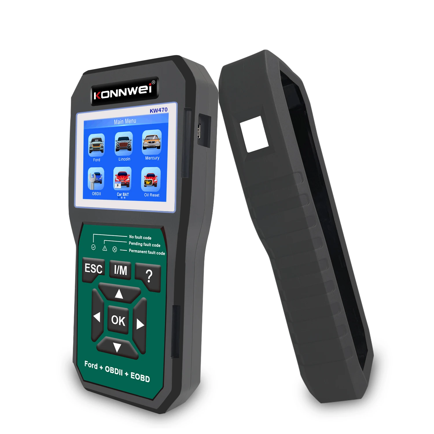 2023 KONNWEI KW470 Full System Diagnostic Tool OBD2 Car Scanner for Ford Lincoln Mercury