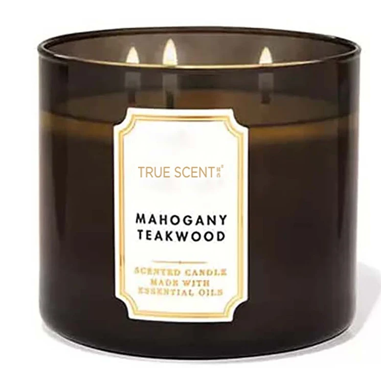 Wholesale Christmas Scented Candle 3 Wick Scented Candles Private Label