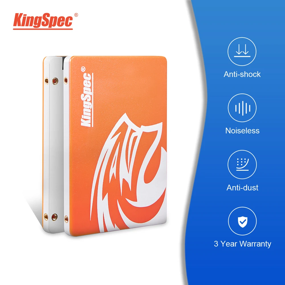 2 5 sata3 3D TLC 250 ГБ 256 Kingspec OEM внутренний SSD