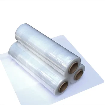 CHINA Factory supplier pe wrapping film black pallet wrap stretch film