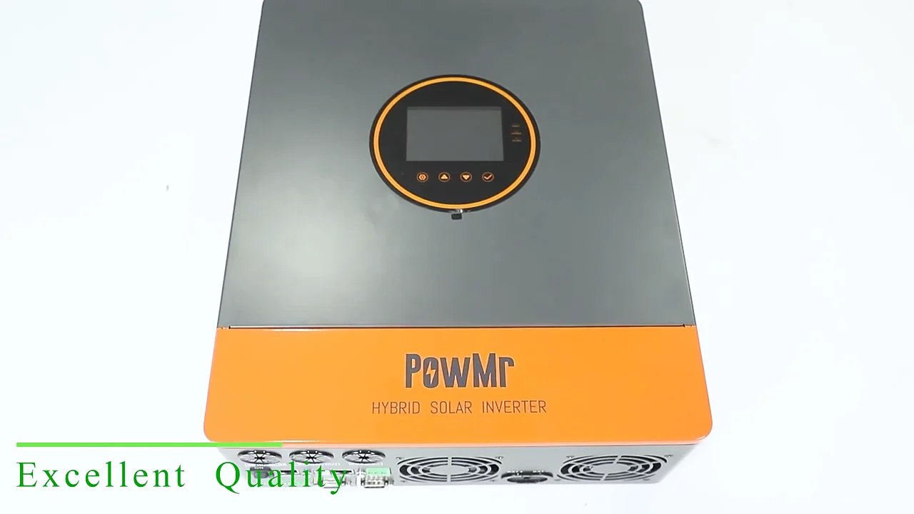 Powmr New Product 5000w 48v Inverter Charger Mppt 110 120v Pure Sine ...