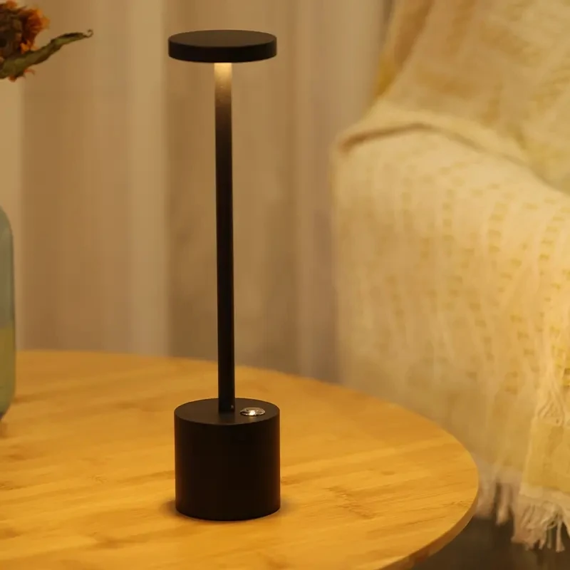 Creative LED Touch Rechargeable Portable Cordless Luxury Modern Table Lamps
