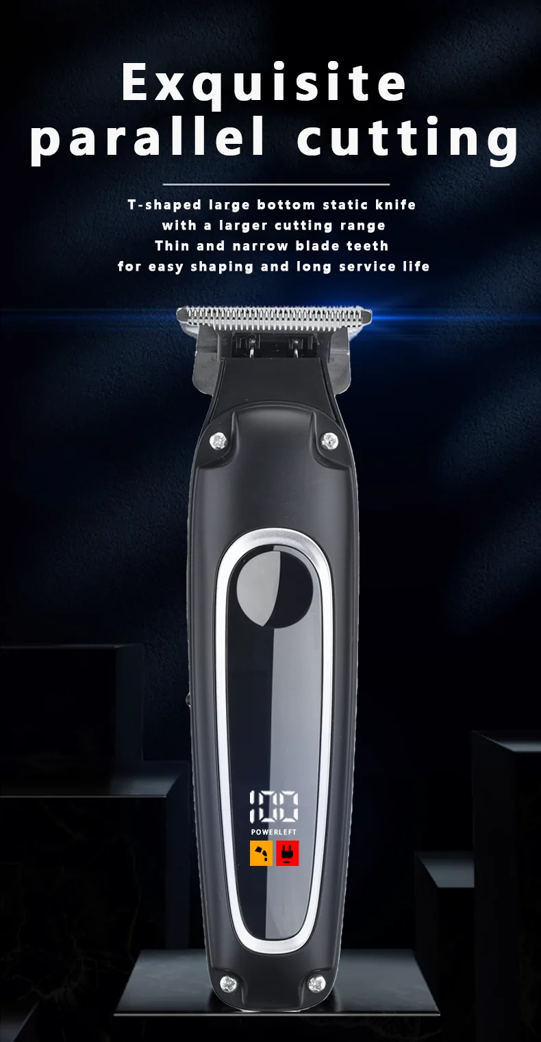 VOAUN V-839 Hair Clippers for Men-Cordless USB Rechargeable Barber Clippers for Hair Cutting Professional Barber Kit Household