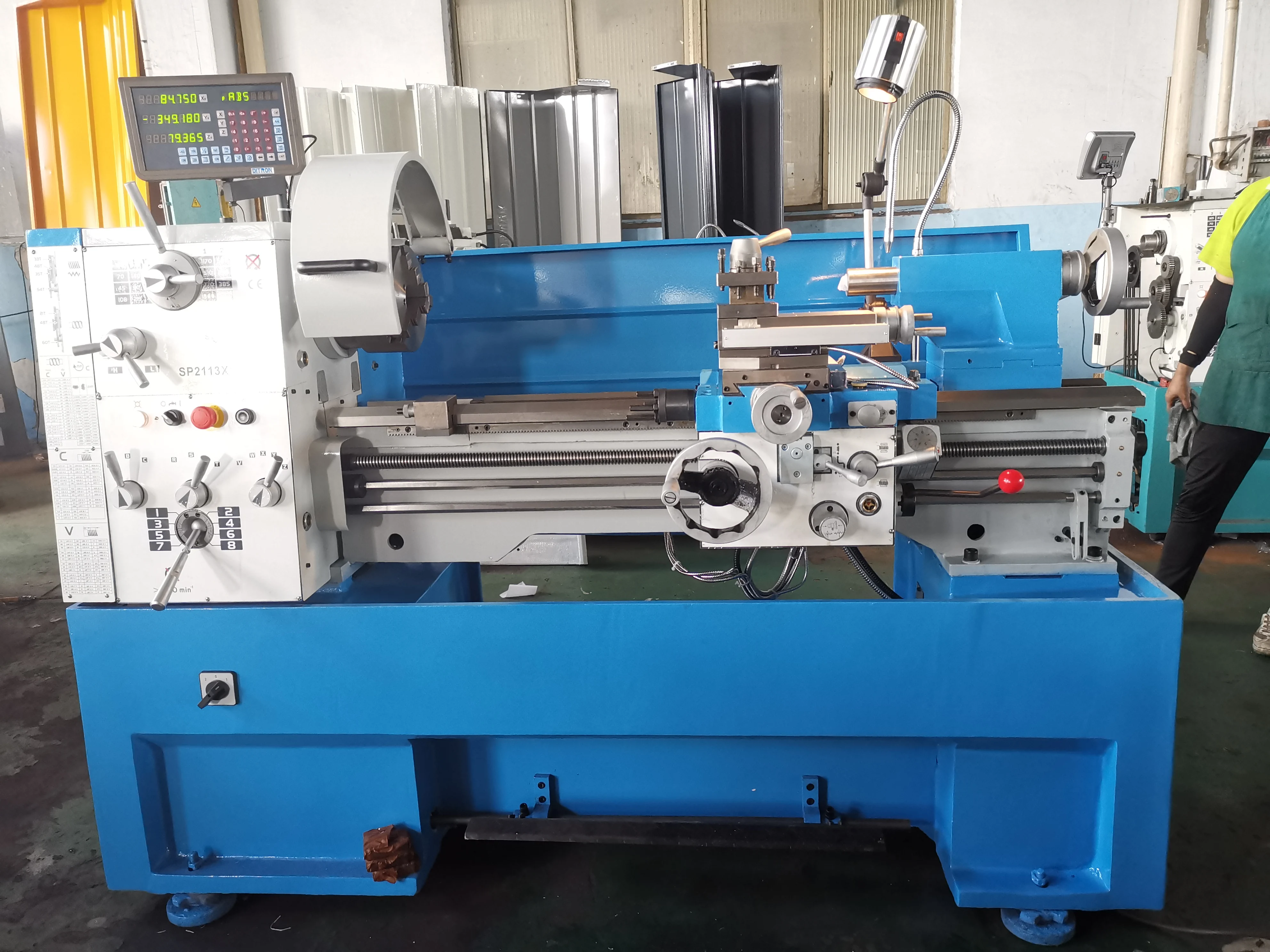 410 * 1000/1500mm New Metal Aluminium Turning C6250 Horizontal Manual ...