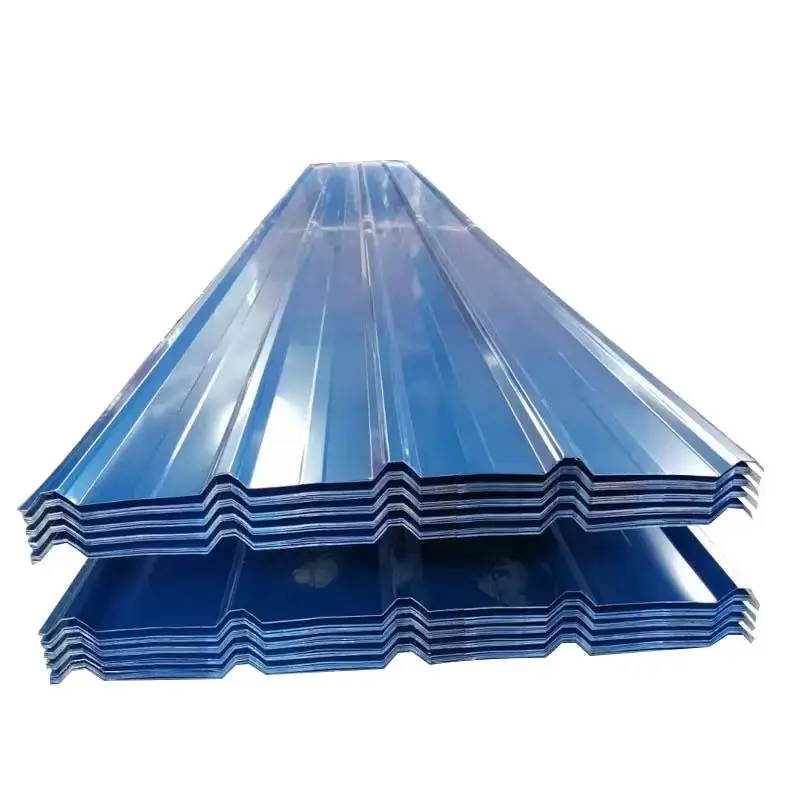 Hot selling cold rolled 16 gauge corrugated board galvanized color coated corrugated board PPGI roofing sheets