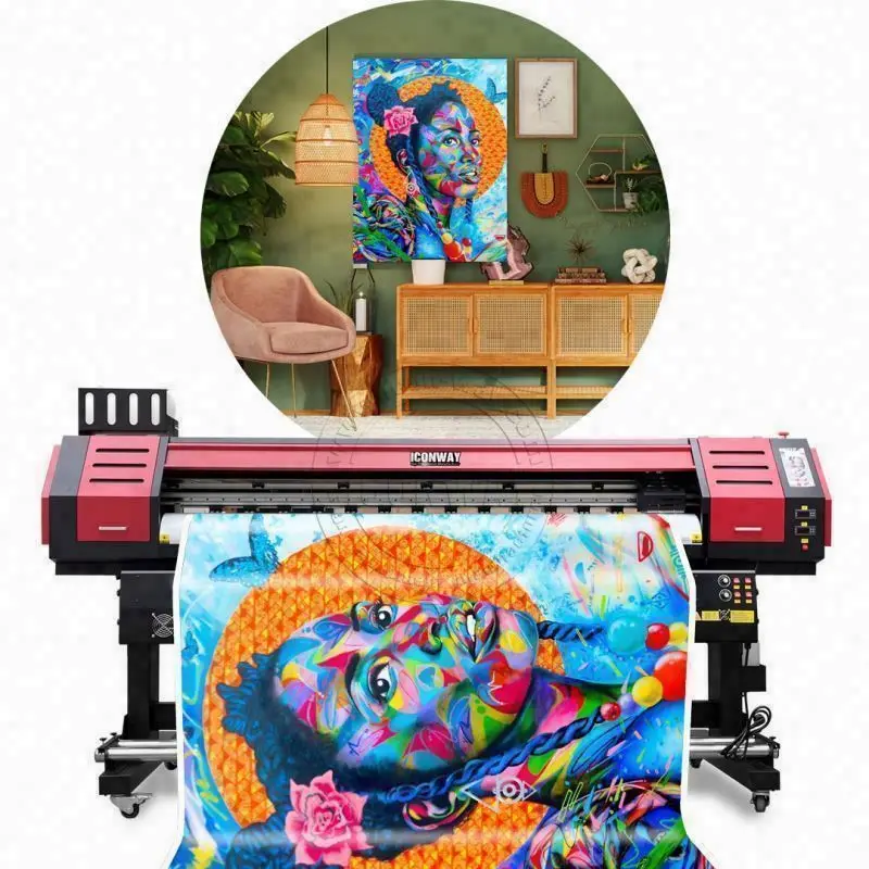 Fabric Printing Machine Iqos Sublimation Newly
