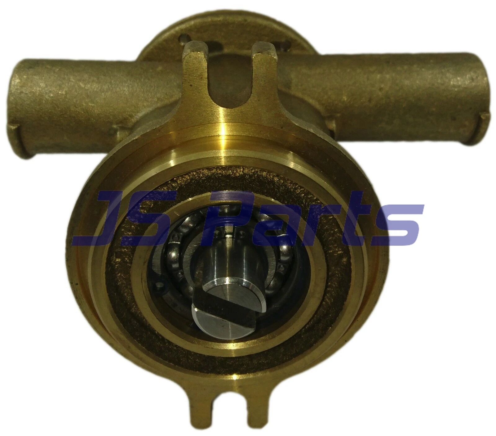 thumbnail image 2 of JDMSPEED Raw Water Sea Pump With Dual V-Belt Pulley For Volvo 4.3L 5.0L 5.7L (Replaces 21214596, 3858229) 2 of 6