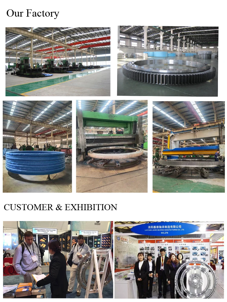 LYJW Precision Construction Machinery Spare Parts Slewing Ring Excavator Parts Bearing Slewing Bearing Crane