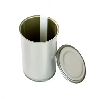 Food Grade 202*308 202*309 #588 #589 Plain Golden Lacquer Aluminized Empty 155g 170g Tin Cans for Sardines Pilchard Fish