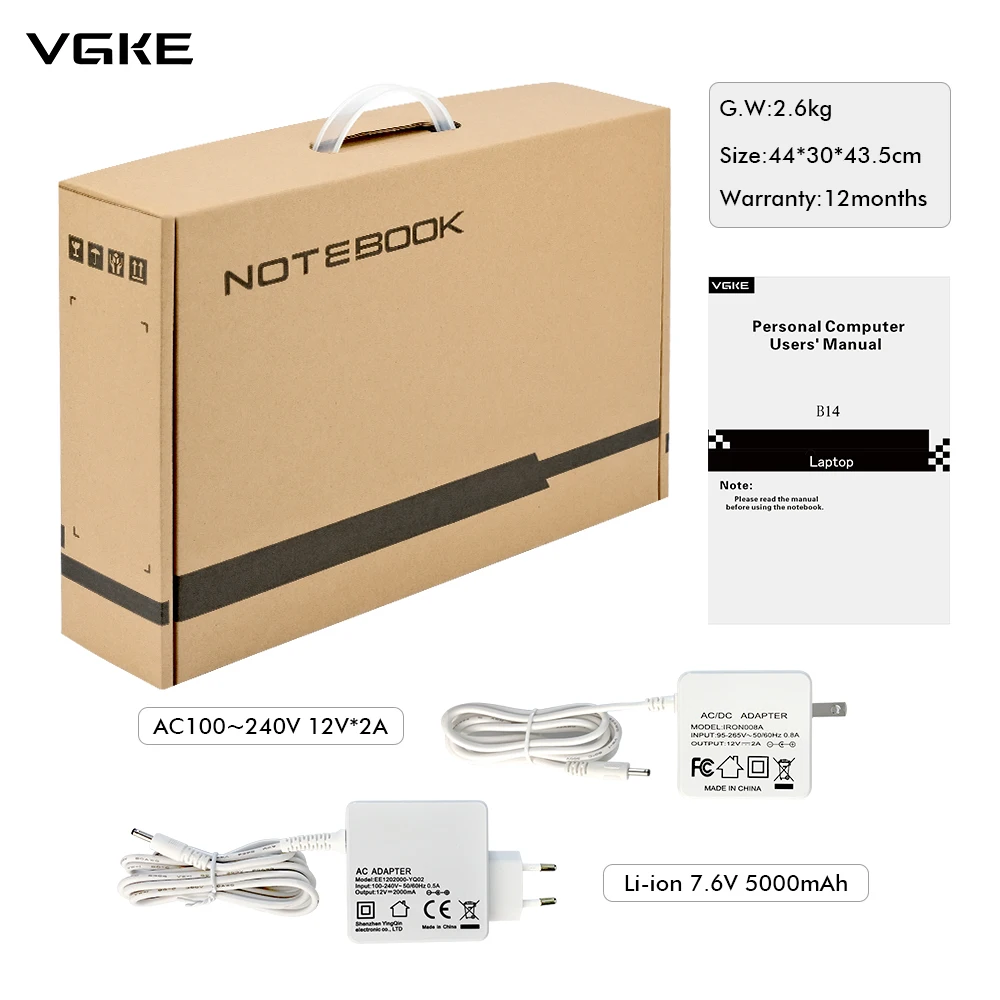 自作PC　Celeron2.4GHz／512MB／40GB／Win98&2000 VGKE 15.6' OEM Laptop Intel Celeron Processor J4125 4M Cache, up