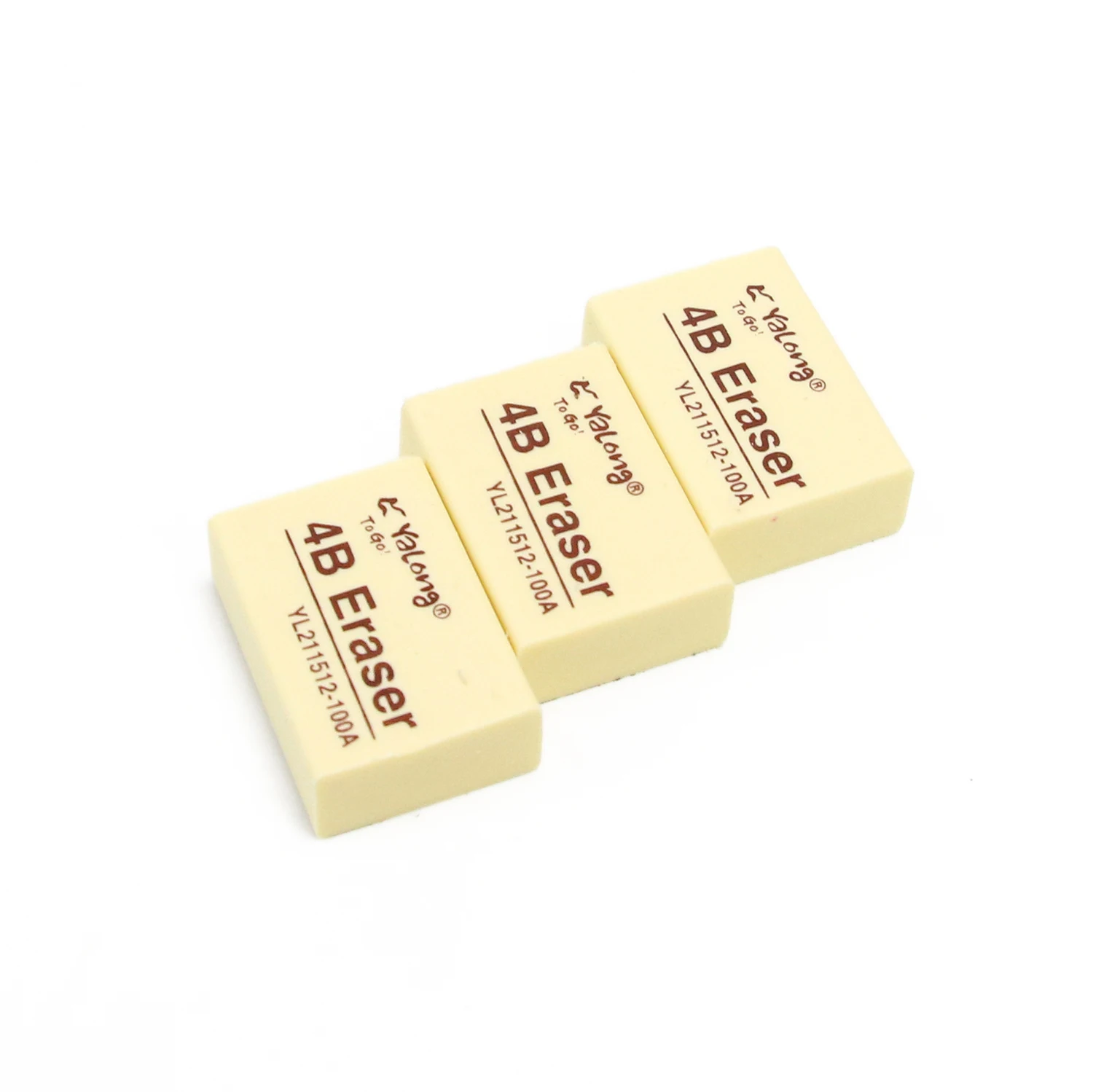 Классический нетоксичный ластик-карандаш Yalong канцелярские товары для студентов однотонные на заказ новый стиль