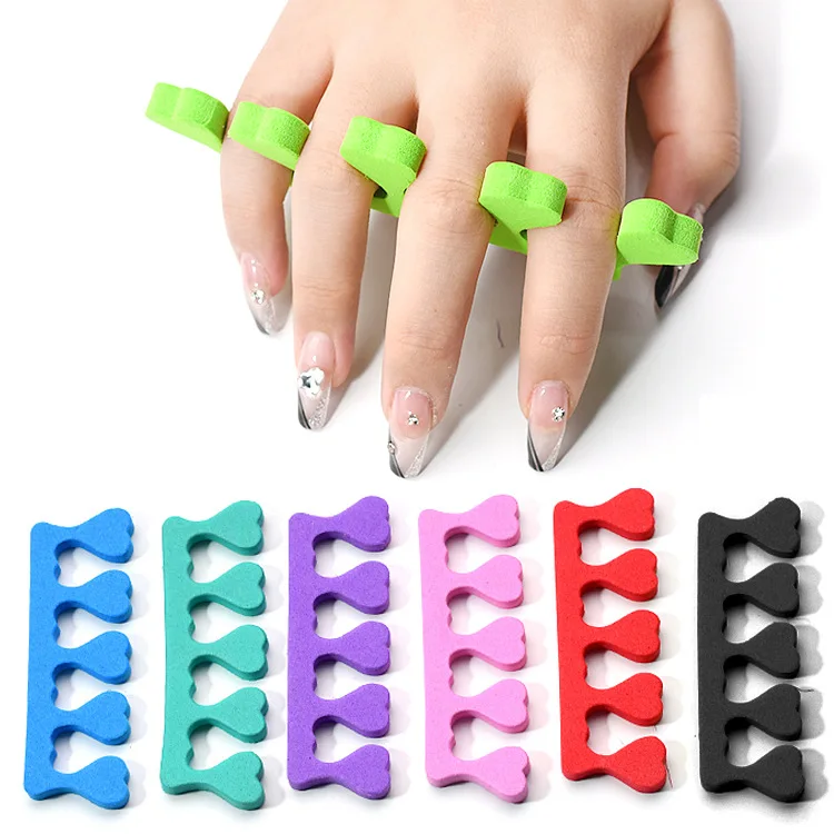 Manicure Tools and Nail Sunshine Tools of Finger Separator for Nail Polish