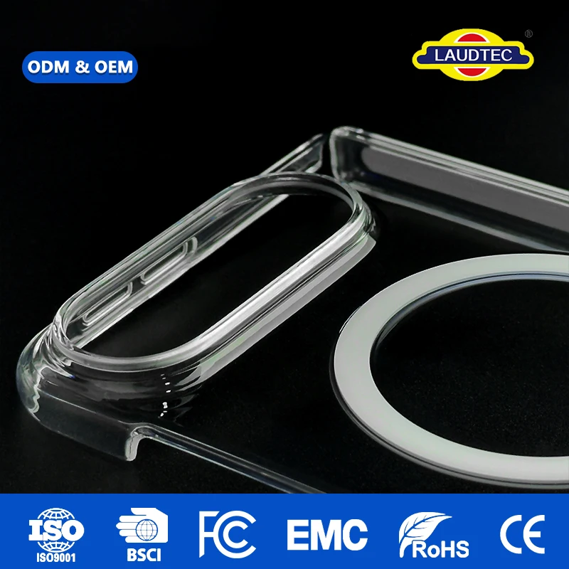For iPhone Duo Premium Ultra-Thin Clear Phone Case with Anti-Yellow& High Clarity,OEM/ODM Customized
