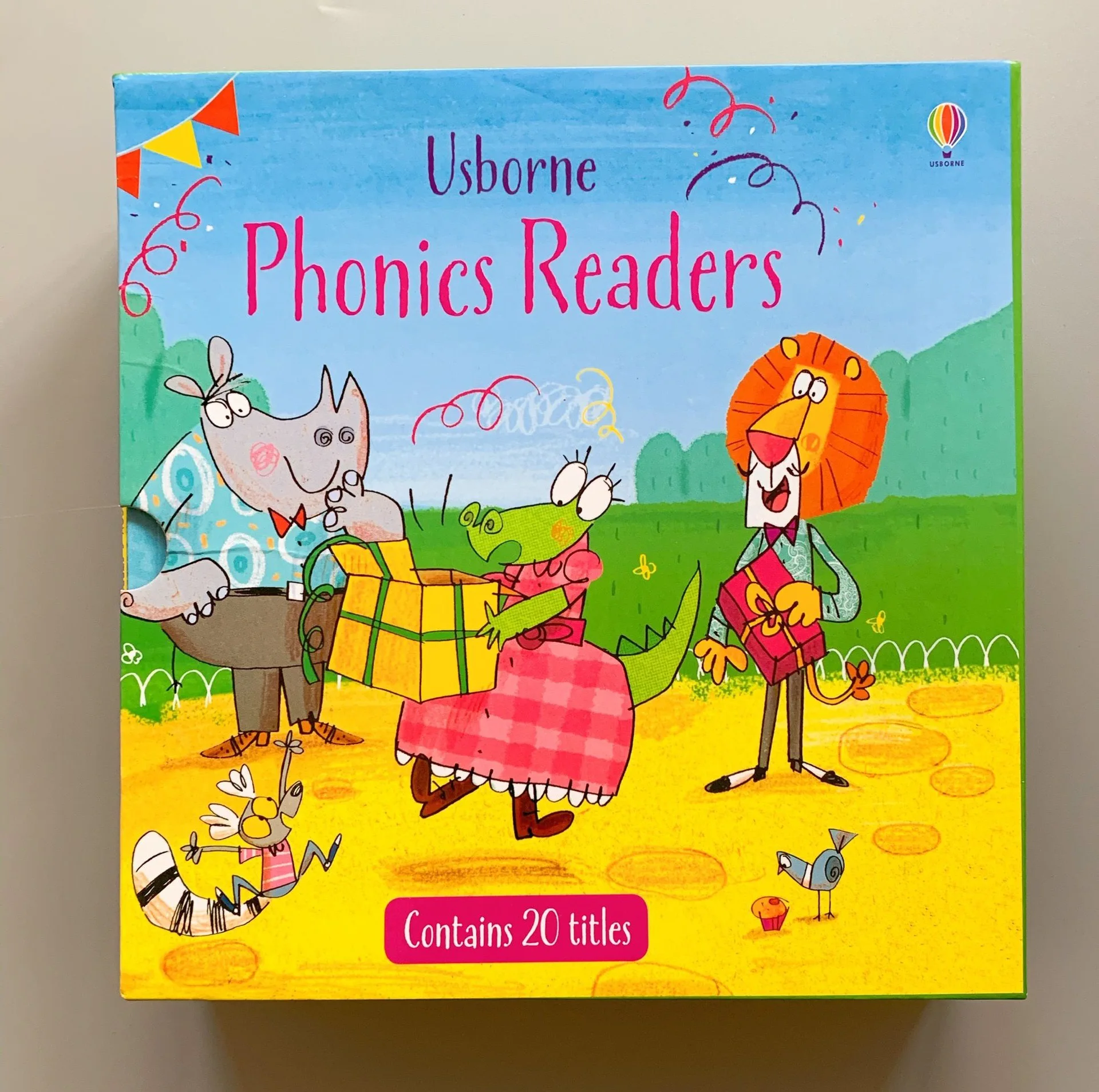 20 Volumes Softcover Usborne Phonics Readers for Early Learning
