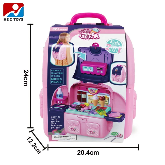 Toyvian Brinquedos De Mesa De Sorvete De Simulação De 2 Peças Brinquedos De  Acampamento Brinquedos De Meninas Sobremesa Artificial Jogo De Simulação