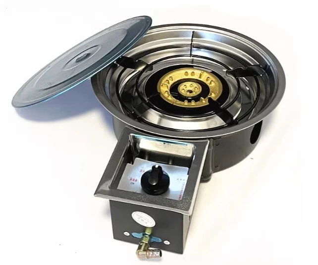 High Pressure Tabletop Cast Iron Lpg Gas Burner for Hot Pot