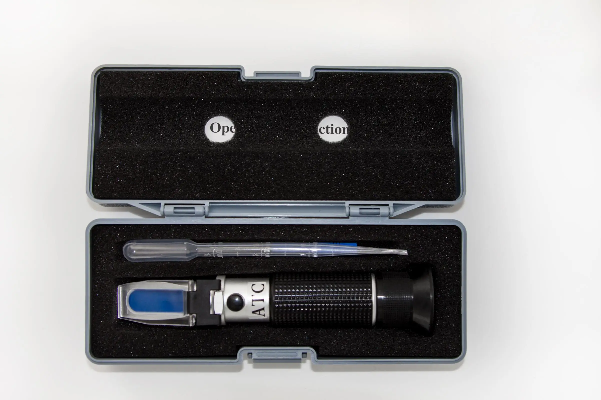 
 Рефрактометр спирта и Брикса 0-25% VOL 0-40% BRIX 0-25 Be  