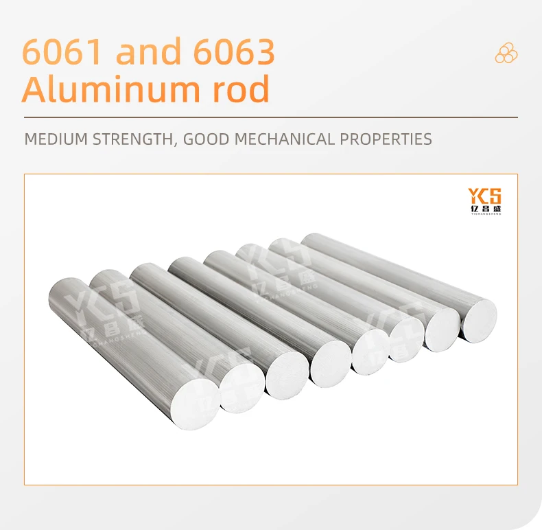 6061 7075 Aluminum Alloy Bar 7075 T6 Metal Rod Aluminum Bars Round Solid Aluminum 7075 Prices