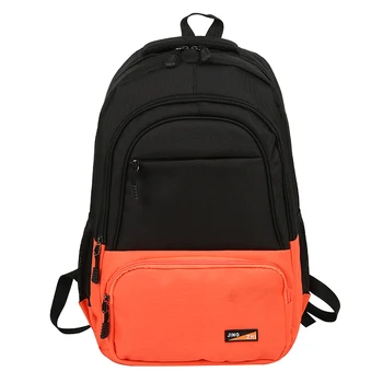 Wholesale Nylon university Bookbags Cheap Men's Rucksack 18 Inch Large Capacity college Student school bag