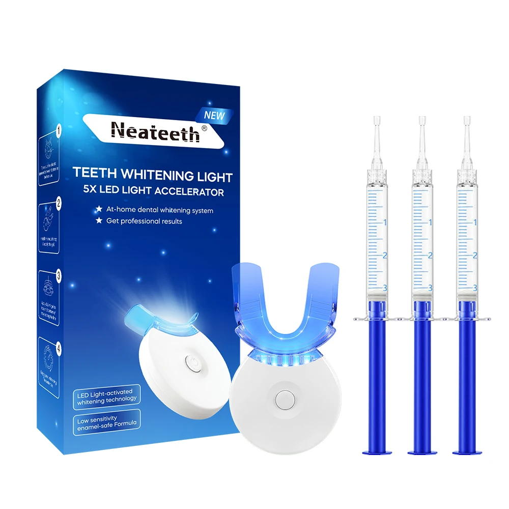 Oem Premium At Home 10 Min Timer Cold Blue Led Light Laser Teeth Whitening Kit Wholesale Buy