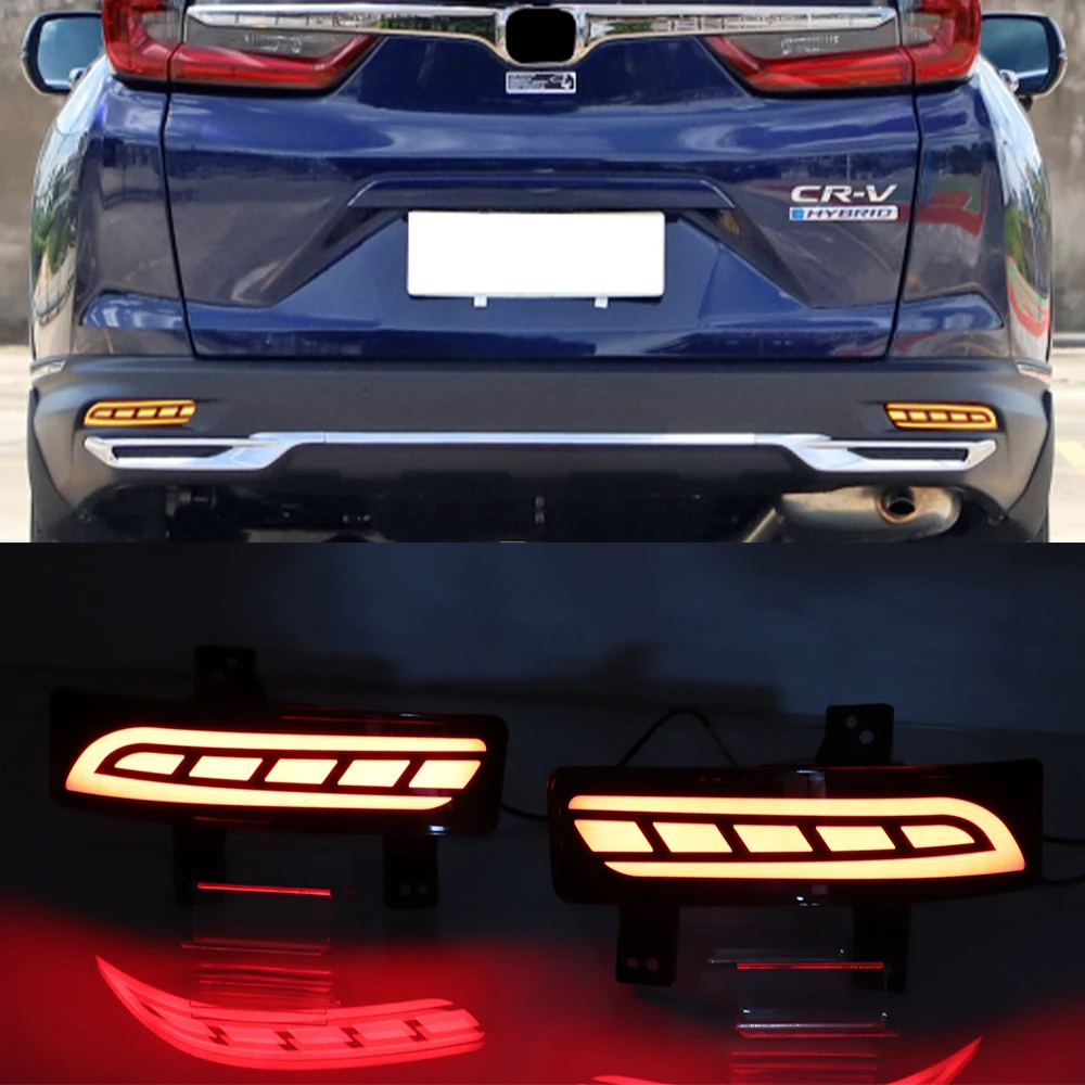 ホンダCRV用リフレクターCR-V 2020 2021 2022 LEDリアバンパー