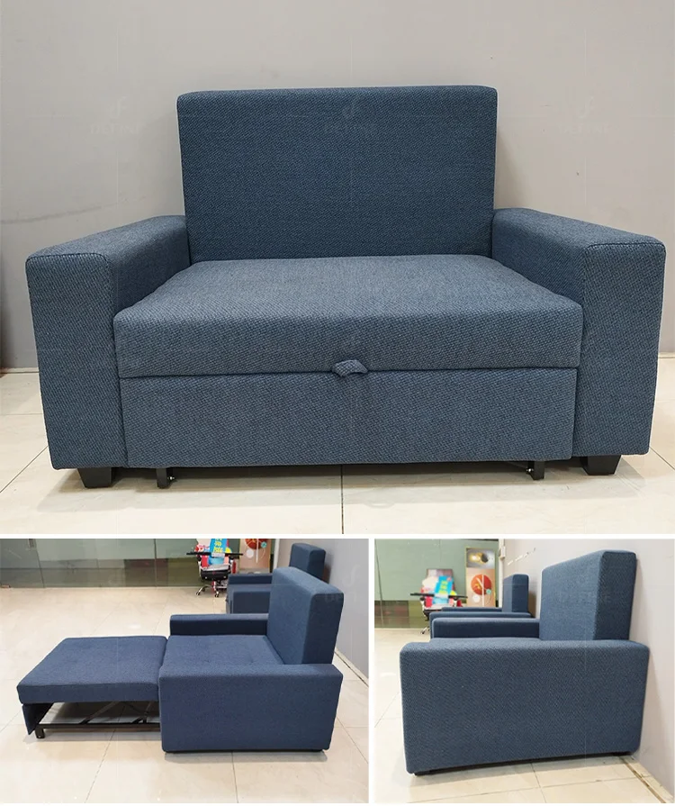 China Supplier Multifunctional Modern Design Convertible Sofa Cum Bed