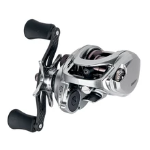 Takuma P8 Carbon Body Double Spool Bait Casting Reel 7.2:1/8.0:1 Speed Ratio 7+1BB Max Drag 6kg for Lake and Stream Fishing