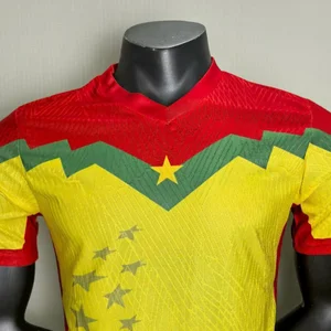 Men's Breathable Geometric Letter Graphic Soccer & Football Away Uniform 25 26 Season Summer Shirt New Pattern