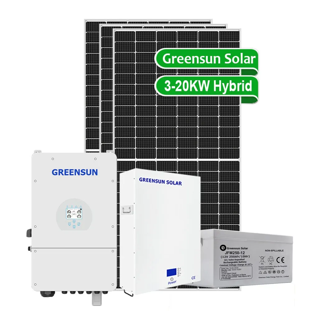 Greensun PV Kit System Solar Home Light System 3KW Hybrid Solar System 3 KW 5 KW 8 KW 10 KW 15 KW