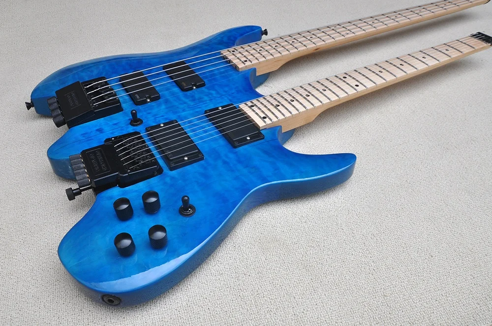 実奏可能品 W-NECK ダブルネック ギター&ベース メーカー詳細不明 実奏可能品 W-NECK ダブルネック ギター&ベース メーカー詳細