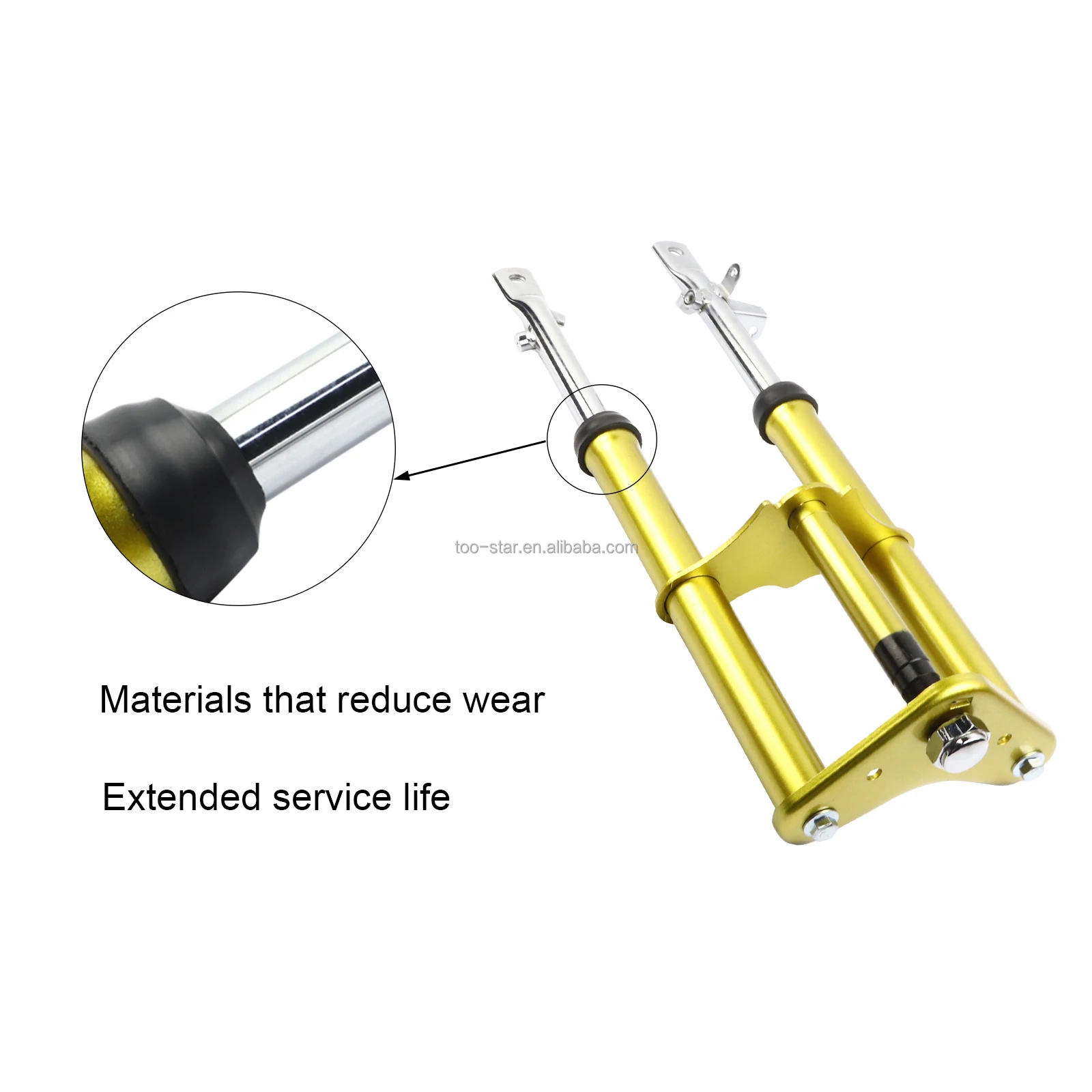 Передний амортизатор вилки в сборе для мотоцикла Honda XR50 CRF50 50cc 70cc 90cc