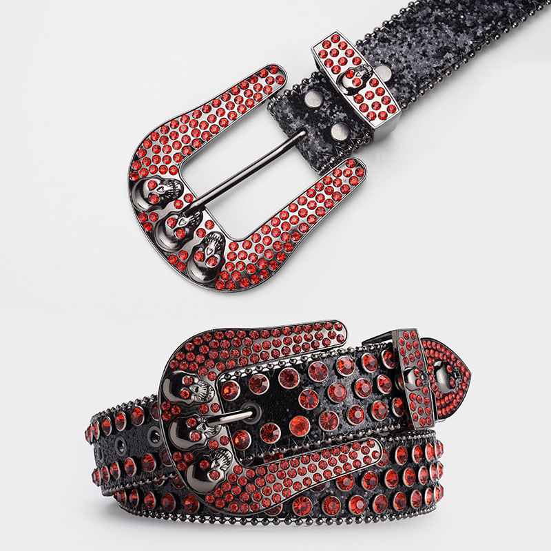 Alibaba.com: Rhinestone Belt Bling Western Studded Leather  display picture 1