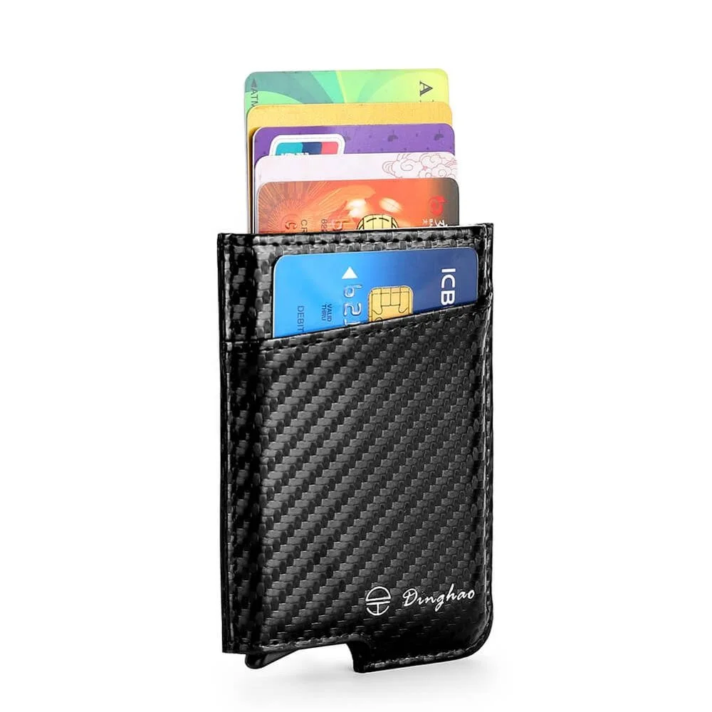  Dinghao RFID Blocking Slim Money Clip Aluminum Wallet