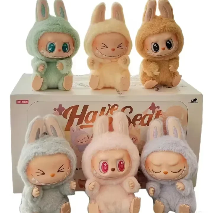 アイドル POPMART 2set LABUBU Have A Seat+MACARON POP MART LABUBU The Monsters Macaron Have a seat limited 2nd