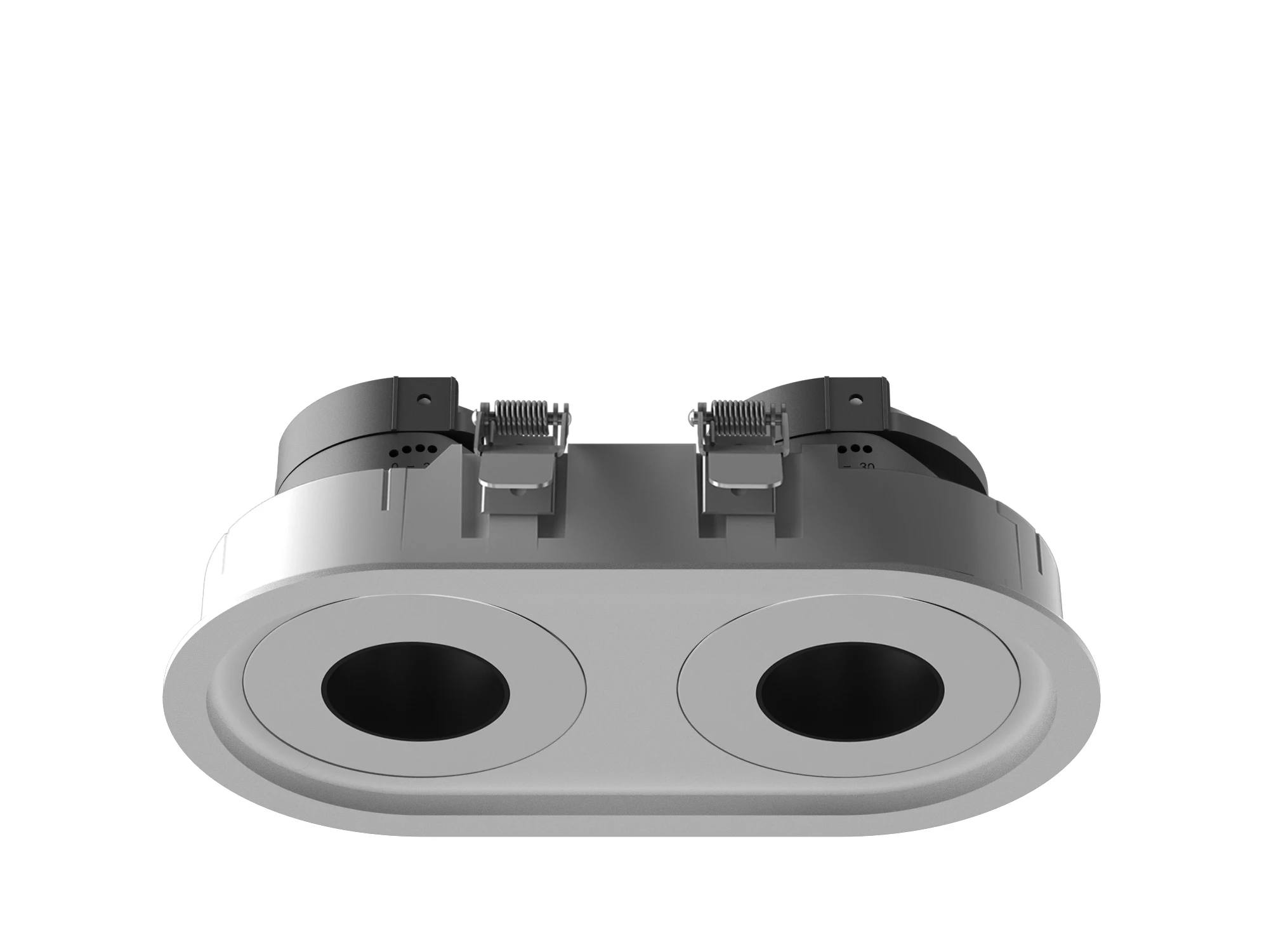 
Круглая и прямоугольная черная регулируемая точечная основа mr16 gu10, Безрамная утопленная рама точечного светильника 