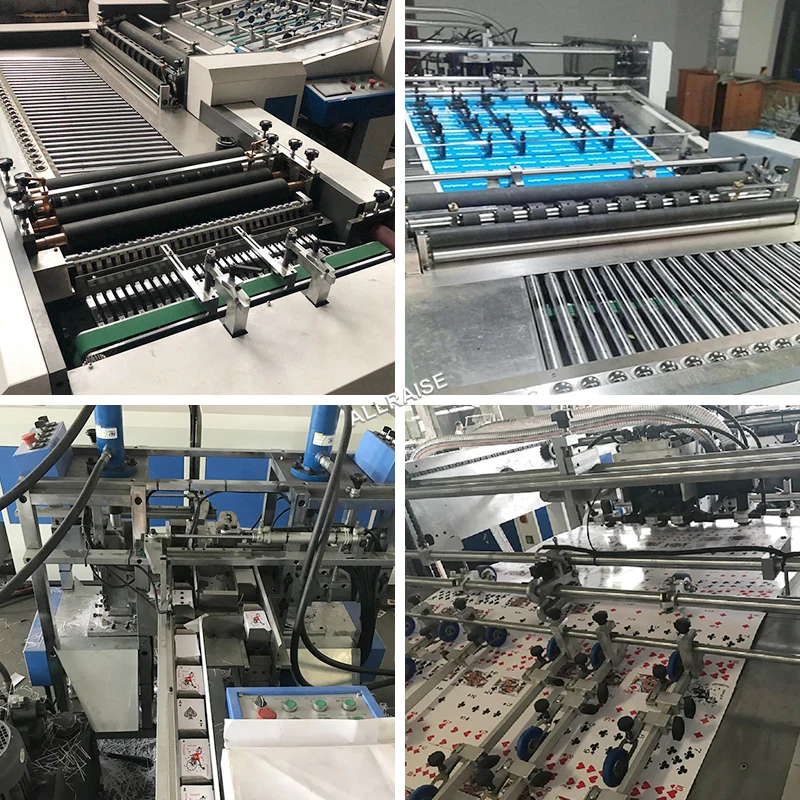 Automatic Playing Cards Die Cutting Machine Business Card Cutter Slitting Maker Machine Playing Cards Making Machine