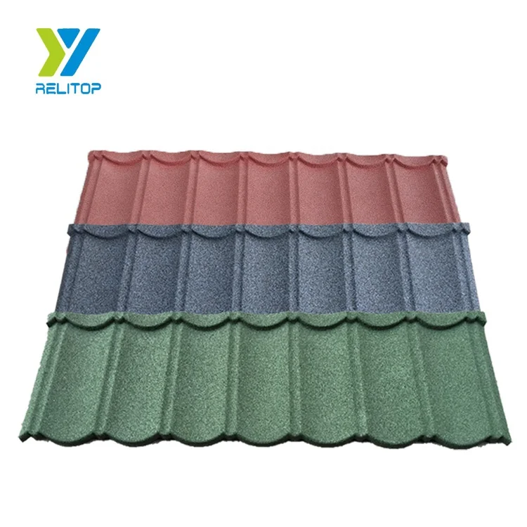 Free Sample Long Span Different Types Shingle Stone Coated Aluminum Metal Roofing Sheet