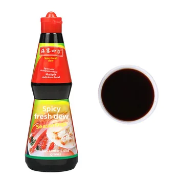 factory OEM Spicy Liquid Spices Seasoning Chili Cooking Soy Sauce High Quality Spicy Liquid Soy Sauce