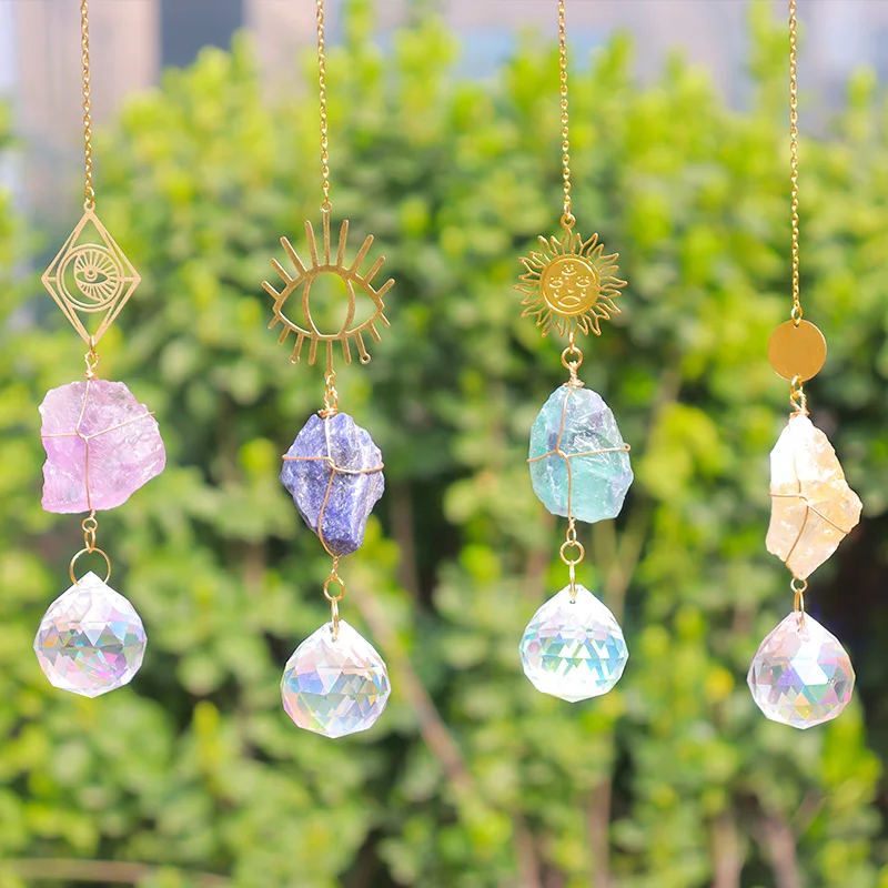 Wholesale High Quartz Crystal Sun Catcher Crystal Sun Catchers Hanging