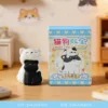Adornos dobles de gatos y perros - Gato negro