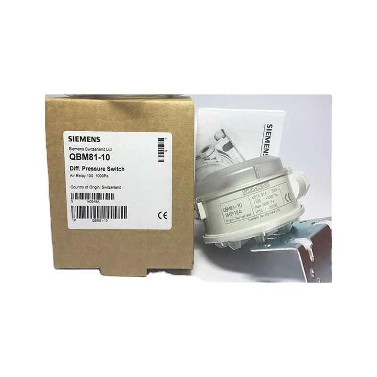 Original Siemens Differential Pressure Switch Qbm813 Buy Siemens