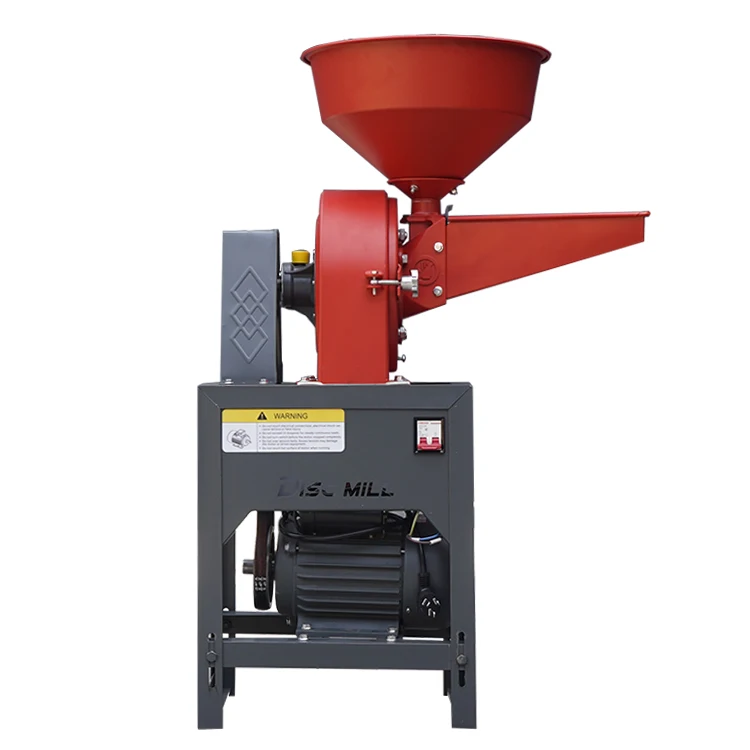 DAWN AGRO Home Use Corn Grinder Maize Flour Mill Machine Disc Mill Pulverizer Manufacturer
