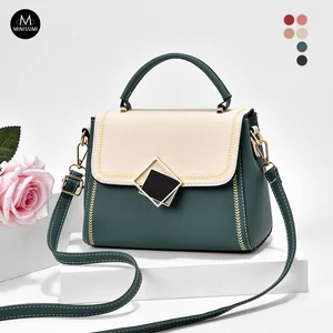 MC Minissmi Ready to Ship Pu Leisure Classic Style Washable Zipper Women's Messenger Bags Purse
