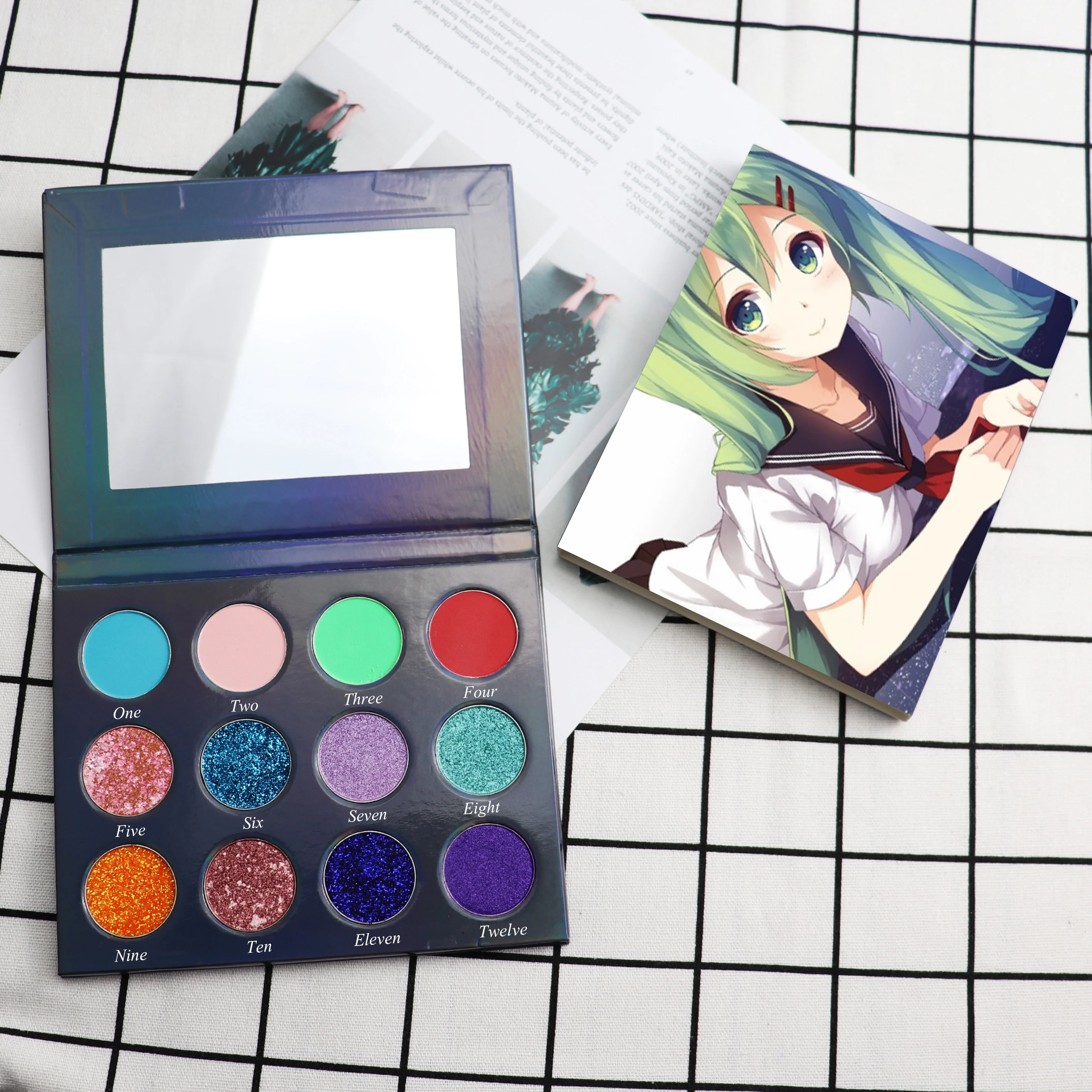 Factory Price Makeup 10 Color Eyeshadow Cosmetics Wholesale Private Label Eyeshadow
