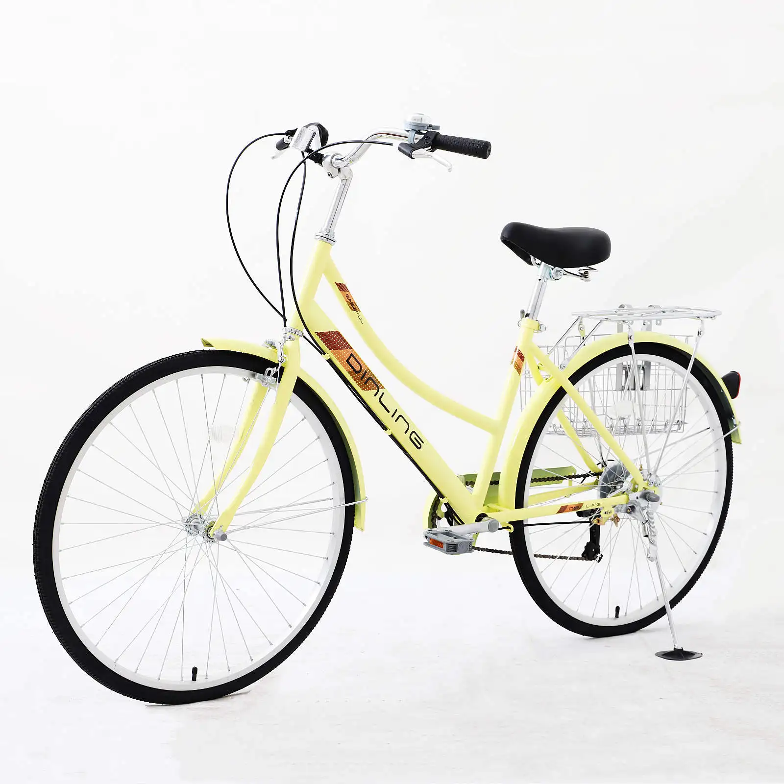 Hampton Columbia Women's Cruiser Bike Dinling 7-Speed Women's
