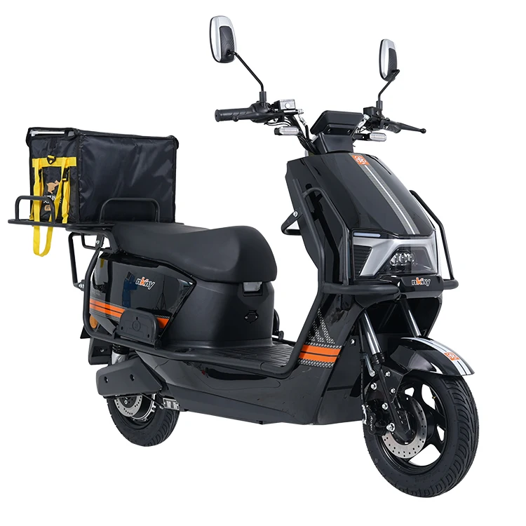 Electric Motorcycles with carrying goods and delivery boxes