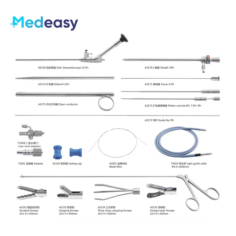 Medical Urology Percutaneous Nephroscope Set,Transcutaneous Nephroscope ...